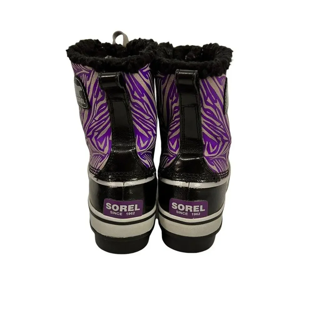 Sorel Tivoli Snow(Youth) NY1822 010 Boots Winter Shoes Size 5